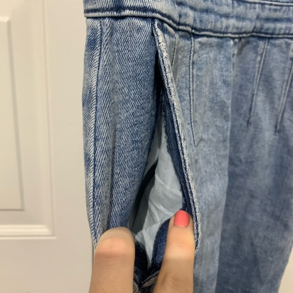 💘2 for $20 💘 Dynamite denim zip-up dress - Picture 5 of 6